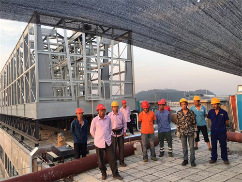 濟(jì)寧橫流冷卻塔填料更換方式及優(yōu)缺點(diǎn)(方形橫流式冷卻塔)